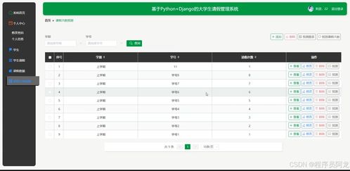 基于python django的大學(xué)生請假管理系統(tǒng) 源碼 定制 開發(fā)